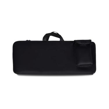 Imagem de NUENSS-ROR Capa de viagem para teclado Logitech MX Keys/MX Keys S Advanced Wireless Illuminated, bolsa de neoprene macia, bolsa de armazenamento de mouse com zíper e bolsa de armazenamento de cabos