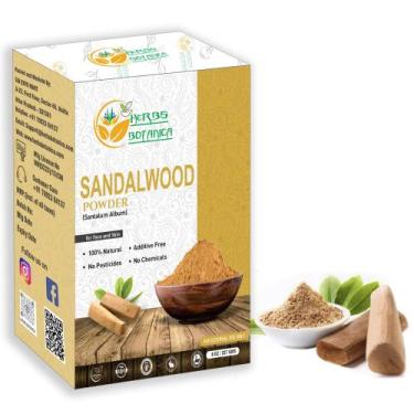 Imagem de Sândalo em pó Herbs Botanica Chandan 227g/8 onças orgânicas