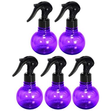Imagem de Borrifador Mini Bolinha Spray com Gatilho 180ml 5 Und (Lilás)