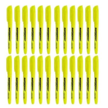 Imagem de Marca Texto Mp612 Amarelo Neon 24 Unidades - Masterprint