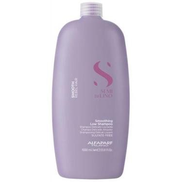 Imagem de Kit Alfaparf Semi Di Lino Shampoo 1 Litro com Válvula Hidratação Brilh