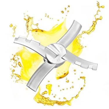 Imagem de Lâmina de reposição de aço inoxidável compatível com máquinas de sorvete Ninja Creami NC300 Series, lâmina de peças de reposição para lâmina de creme Ninja para NC299AMZ /NC301 /CN305A /CN301CO