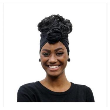 Imagem de Turbante feminino aramado - Ata multimarcas , Preto
