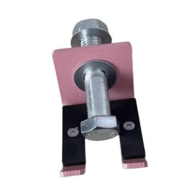Imagem de Colaxi Suporte para barra de halteres, suporte para barra de flexão, para de 18 mm, acessório para equipamento de ginástica, para de garagem, Rosa