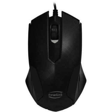Imagem de Mouse Óptico USB 1000dpi Preto Smart Newlink* - CSL IMPORTADORA LTDA