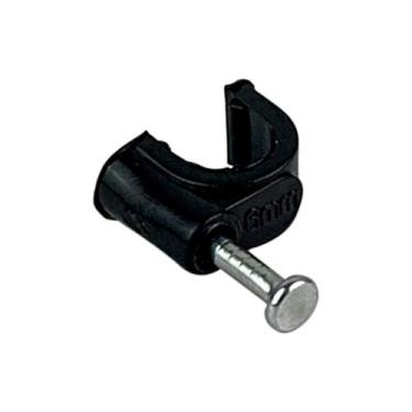 Imagem de Miguelão Fixa Fio para Cabos 6mm com Prego de Aço Tradicional 1,7x15mm