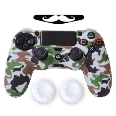 Imagem de Capa Capinha Case Skin compatível com Controle de PS4 Playstation 4 Pr