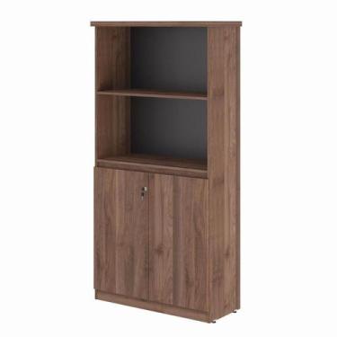 Imagem de Estante com 3 Prateleiras Safira Noce - CASA H