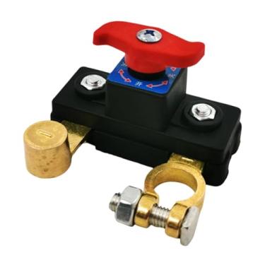 Imagem de Mqetly Interruptor de desconexão de bateria Isolador de desconexão de bateria profissional para serviço pesado para veículos, barcos, trailers e carros