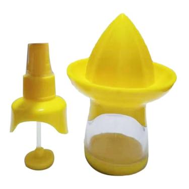 Imagem de Espremedor manual, espremedor manual de limão, extrator de suco – Utensílios de cozinha, prensa de frutas multifuncional, espremedor de toranja e limão laranja