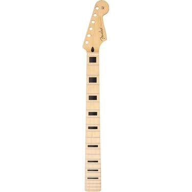 Imagem de Fender Player Series Stratocaster Neck, Modern C, 22 Trastes Jumbo Médio, Fingerboard de Bordo, com incrustações em bloco