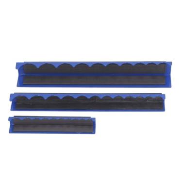 Imagem de Organizador de soquete magnético Conjunto de 3 peças CR V Aço de aço de aço Rack do porta -voz para armazenamento ferramenta de garagem para oficina