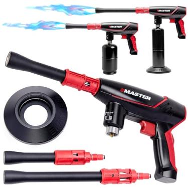 Imagem de Master Appliance Master Appliance Vmax-550 Pistola De Grelha A Propano 2 Em 1 E Maçarico Sous Vide - Um Maçarico Faz Tudo, Bicos De Fácil Troca - Maçarico Profissional Para Selar Carnes, Churrasco,