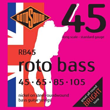Imagem de Encordoamento Baixo Rotosound - Roto Bass - RB45 - .045/.105