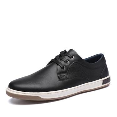 Imagem de DECARSDZ Tênis Masculinos Da Moda, Social, Oxford, Sapatos Casuais Para Homens, Pretos