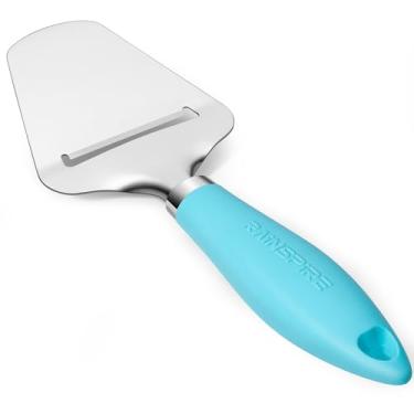 Imagem de Rainspire Fatiadores de queijo antiaderentes atualizados para cortador de queijo multifuncional para mussarela, cheddar, gruyere, acessórios de charcutaria para lava-louças, utensílios de cozinha