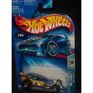 Imagem de Roll Patrol Series Surf Crate Amarelo/Azul #2004-209 Carro Colecionável Hot Wheels