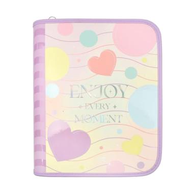 Imagem de DAC - Fichário Universitário PVC com 48 folhas Fechamento em Zíper - Enjoy