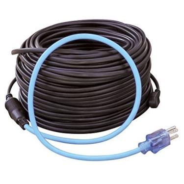 Imagem de Clear Power Kit de degelo de telhado e calha - 61 m | 1000W com cabo de alimentação de 60 cm SJTW 18/3 e luz indicadora de energia (CPRH007)