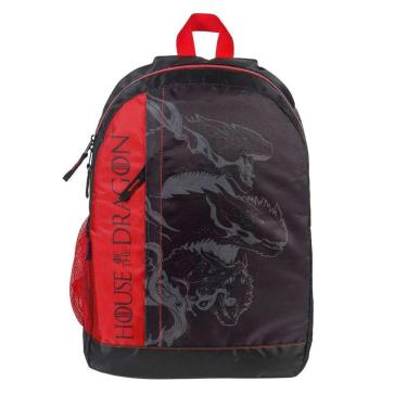 Imagem de Mochila Costas Juvenil Red House Of The Dragon Escolar Dermiwill-Masculino