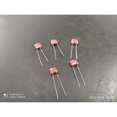 Imagem de 10x Capacitor Mica Prata 68pf/250v 5% Icl