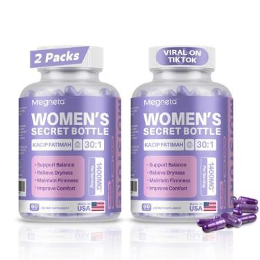 Imagem de Cápsulas hidratantes vaginais MEGNETA Kacip Fatimah 1.000 mg