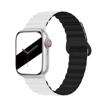 Imagem de Pulseira Magnética De Silicone Unissex Para Apple Watch 38/40/41mm 42/