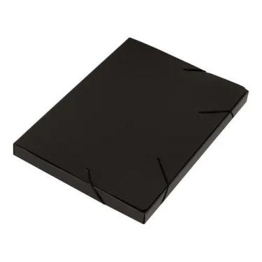 Imagem de Pasta Plástica Ofício Polionda c/aba e elástico 2cm Cores Diversas - N