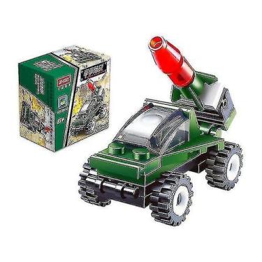 Imagem de Lyt Fire Truck Construção Blocos Educação Infantil Brinquedo - Muye Tr