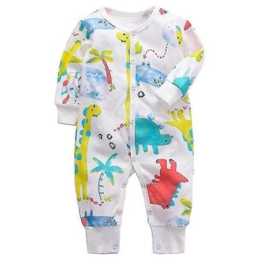 Imagem de Roupa de bebê recém-nascido de uma peça para bebê pijama de algodão - 