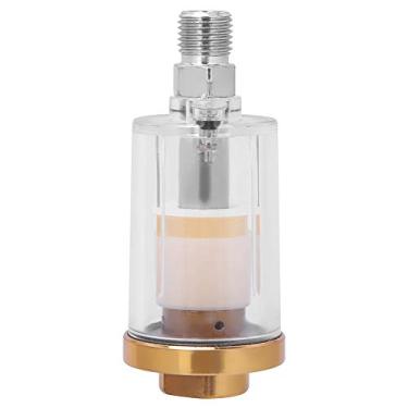 Imagem de Separador de água de óleo BSPP Aço inoxidável Filtro de ar de alta eficiência para ferramentas de ar comprimido Acessórios para pistolas de pulverização 1/4 polegada Thread