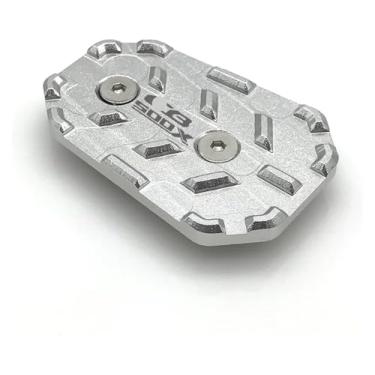 Imagem de Pedal de alavanca de freio de pé traseiro para motocicleta, extensor de extensão compatível com acessórios CB500 CB 500 X CB500X 2019-2022 (logotipo prata)