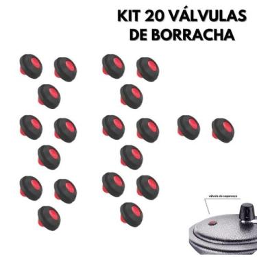 Imagem de Válvula De Segurança Tampa Da Panela De Pressão Kit C/ 20 UNIDADES - G