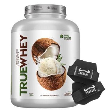 Imagem de True Whey Isolado Coconut Ice Cream 1.8Kg Luva - True Source