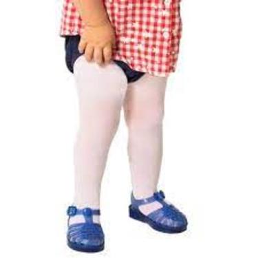 Imagem de Meia Calça Bebê Fio 40 Trifil, Branco, 05 a 12 meses