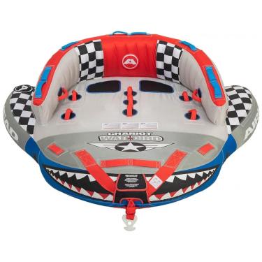 Imagem de Boia Rebocável Aquática para 3 Pessoas, Airhead AHCW1780, Cinza