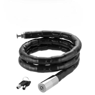 Imagem de Kit 2 Cadeados para Moto e Bicicleta | Com Corrente | Segurança Dupla | Trava Grossa Antifurto(1 Corrente cadeado)