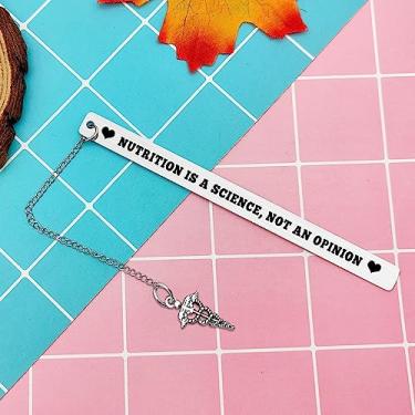 Imagem de Presente nutricionista para mulheres e homens, presente de agradecimento, dietista, presentes registrados, nutrição, pós-graduação, presente RDN, marcador de página, presente de aniversário de Natal