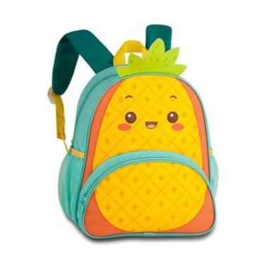 Imagem de MOCHILA ESCOLAR INFANTIL FEMININA FRUTINHA MORANGO E ABACAXI-Feminino