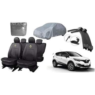 Imagem de Capa de couro +Capa de cobrir + Limpador de para - brisa -Renault Caputur 17-23