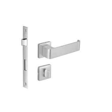 Imagem de Fechadura lexi imab banheiro wc escovada cromo acetinada ca 55mm