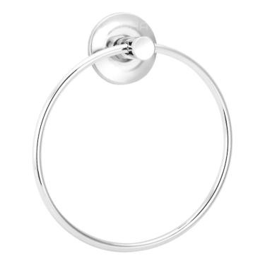 Imagem de 2X Suporte Porta Toalha Rosto Mãos Toalheiro Argola Aço Inox