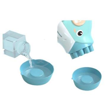 Imagem de Golfinho Bolhudo Lança Bolhas Sabão Criança Infantil Azul 5