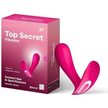 Imagem de Vibrador SF Top Secret Connect App – Estimulação do Ponto G – Controle via App – Silencioso e Discreto – Impermeável
