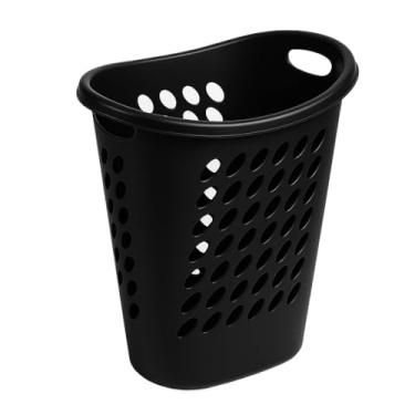 Imagem de Cesto Telado Vertical 60 Litros Roupa Suja Multiuso GIGANTE CABE TUDO Organizador Com/Sem Tampa cesto de roupa suja para Banheiro, Lavanderia e Quarto(1x Cesto sem Tampa 60Lts)