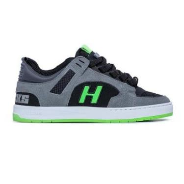 Imagem de Tênis Hocks Bold Nardo Lime Verde Fluor Cor:;Tamanho:44-Masculino