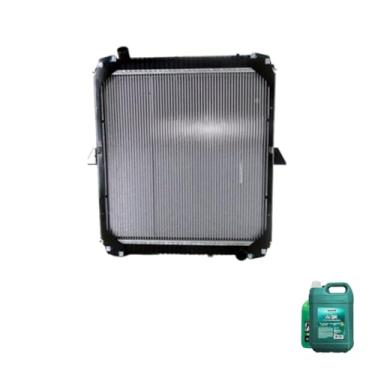 Imagem de Kit Radiador MB 1620 06/13 + Aditivo Paraflu Verde Pronto Uso 5L + Água Desmineralizada 5L