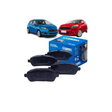 Imagem de Kit Pastilha Freio Fiesta Sigma 1.6 16V 2010+ Diant + Car80 Anti Chio 300ml