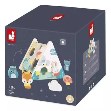 Imagem de Brinquedo Educativo Triângulo Encaixa Formas Janod J05150