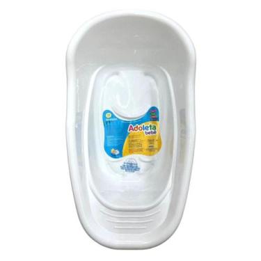 Imagem de Banheira Bebê Infantil Simples Adoleta Bebe 20L Banheira de bebe, Bran